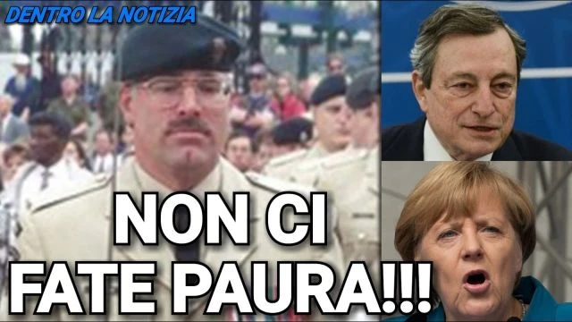 COLONNELLO: STANNO USANDO LA STRATEGIA DEL TERRORE, IL GOVERNO FA DISINFORMAZIONE DA OLTRE UN ANNO!!