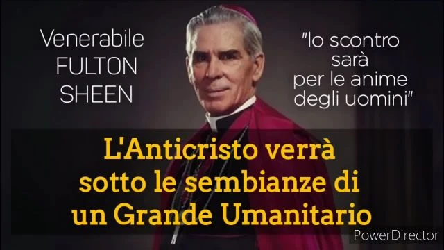 L'anticristo verrÃ  come Grande Umanitario!!