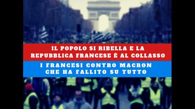 IL POPOLO SI RIBELLA ALLA TIRANNIA!! FRANCIA IN FIAMME!!!