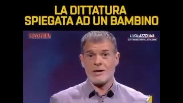 LA DITTATURA SPIEGATA DA UN BAMBINO!