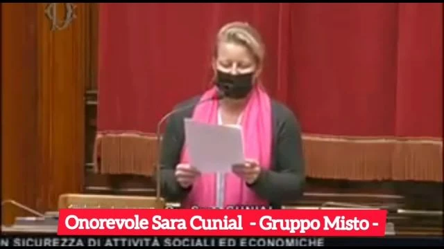 Sara Cunial: Ragionevoli dubbi sulla gestione Covid